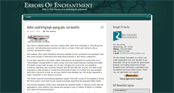 Desktop Screenshot of errorsofenchantment.com