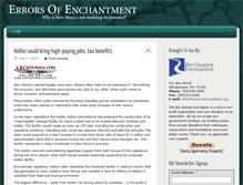 Tablet Screenshot of errorsofenchantment.com